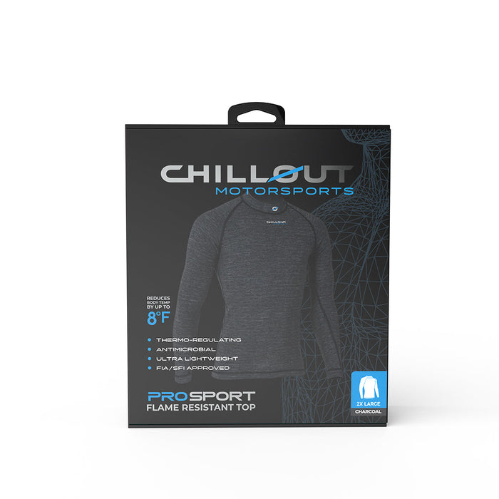 Chillout Motorsports Pro Sport Flame Resistant Top with FIA-approved safety for racing drivers