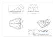 Chillout Systems 4" Carbon Fiber NACA Duct (Dual) Motorsport