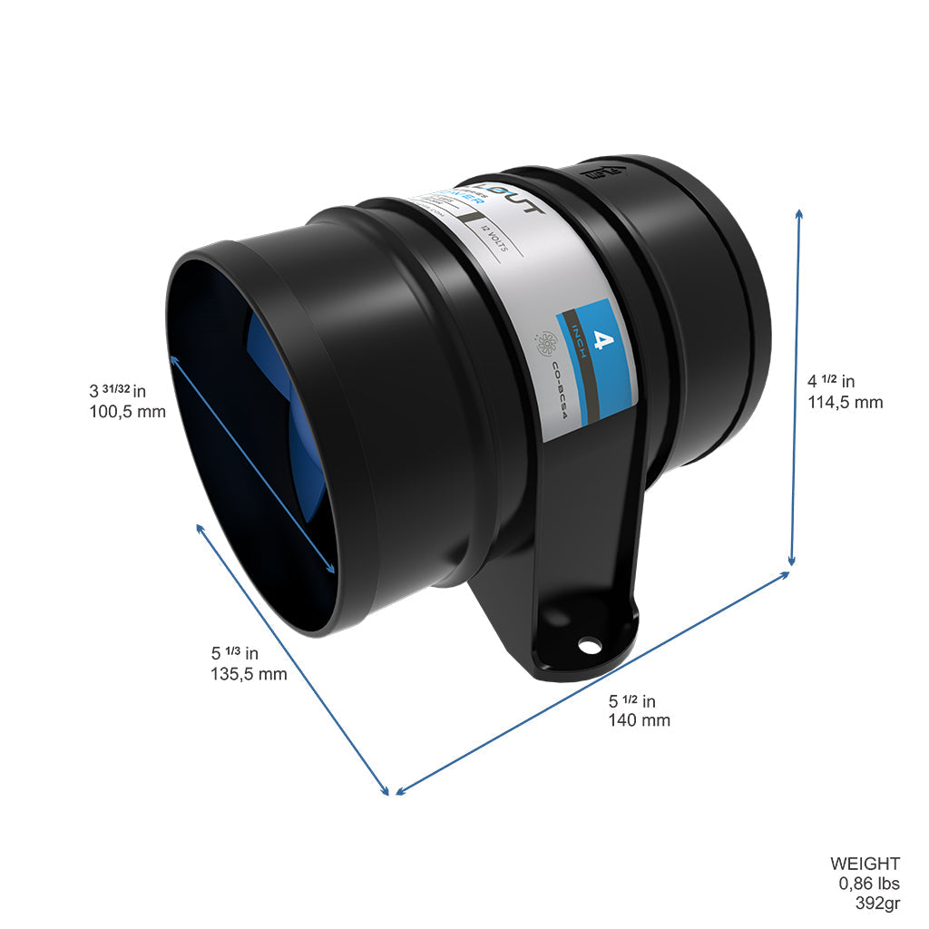 Club Series 4" 285 CFM Blower