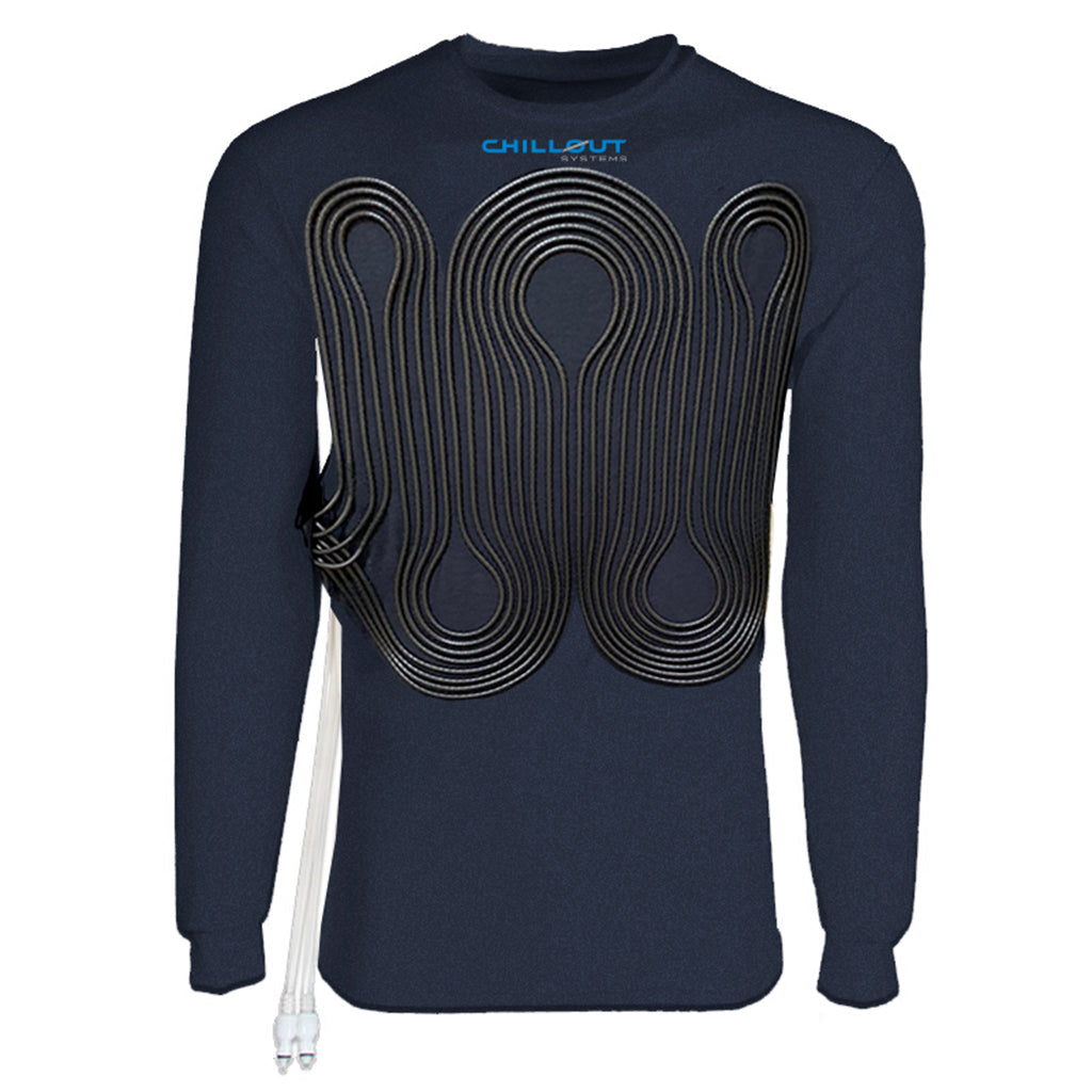 Chillout Systems Pro Touring Sport Cooling Shirt Navy Motorsport