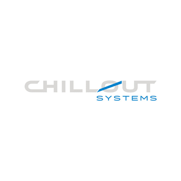 ChillOut Systems Light Grey Vinyl Sticker