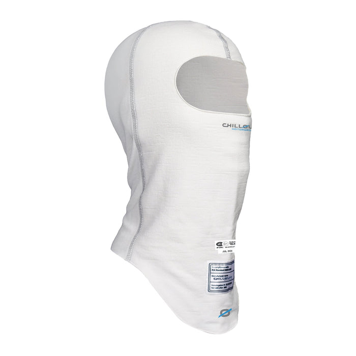 Chillout Motorsports Pro Sport Dual Layer Flame Resistant Balaclava with thermo-regulating tech for motorsport