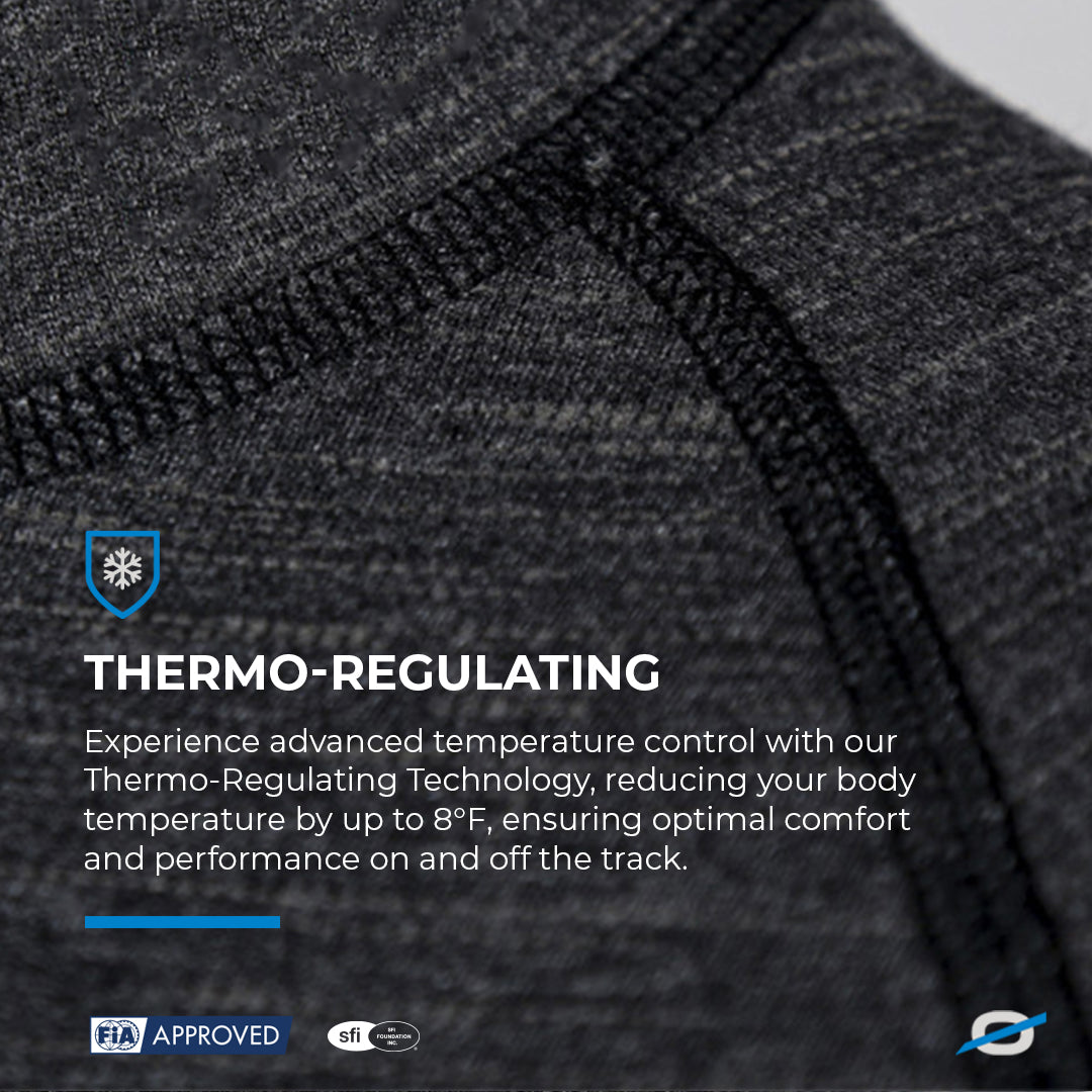 Chillout Motorsports Pro Sport Flame Resistant Top with FIA-approved safety for racing drivers